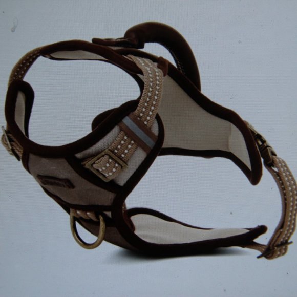 Reddy Dog Reddy Tan Canvas And Leather Dog Harness Med Poshmark